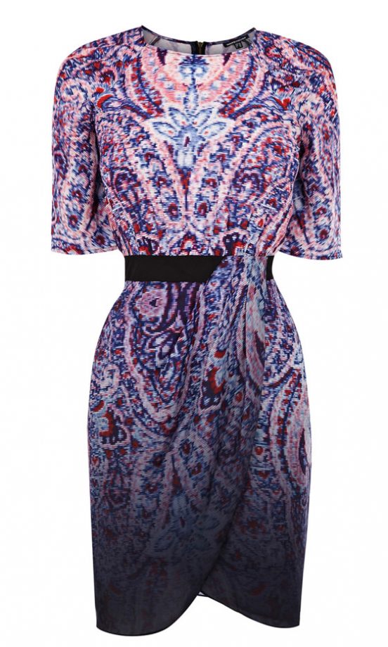 Warehouse Paisley Wrap Dress, £55