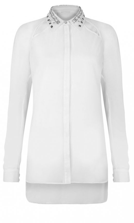 Primark Cut Out Embellished Blouse, £15