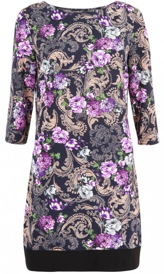 Primark AW12 Floral Printed Jersey Dress