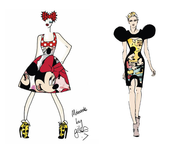 Minnie Mouse hits the catwalks of London Fashion Week!
