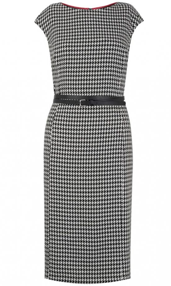 Primark AW12 Belted Houndstooth Pencil Dress, £26