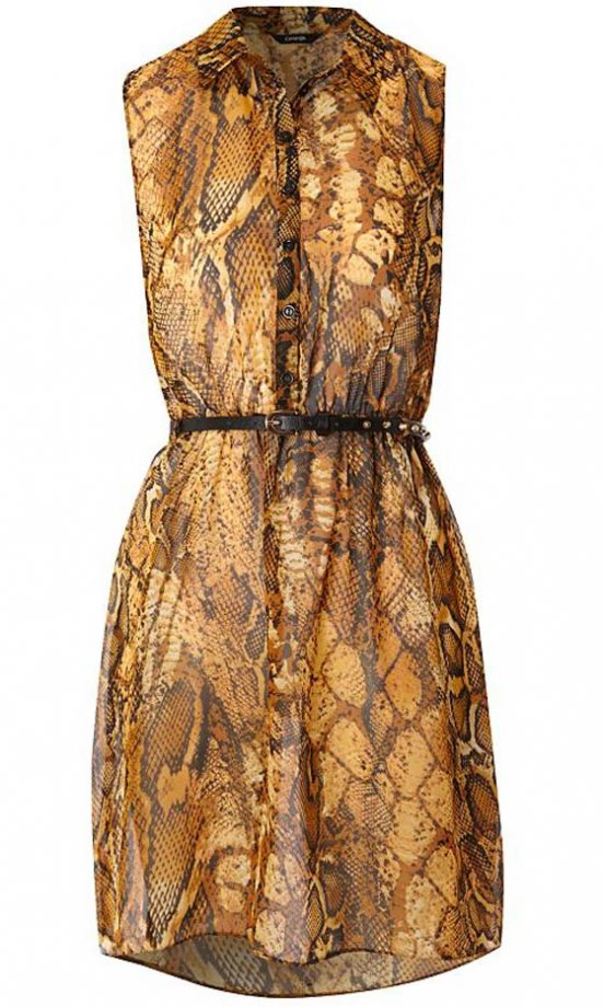 George Snake Print Shirt Dress, £16
