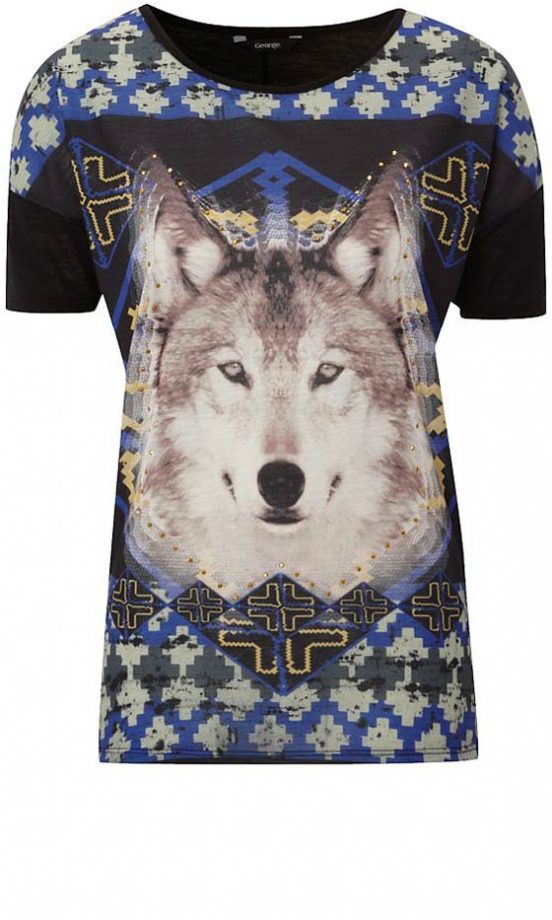 George Wolf Print Tee, £9