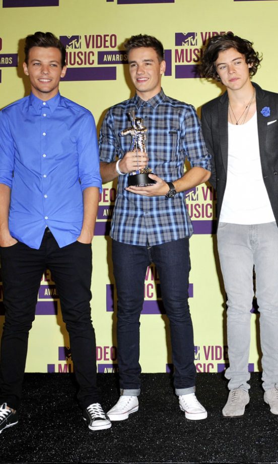 Louis Tomlinson, Liam Payne And Harry Styles