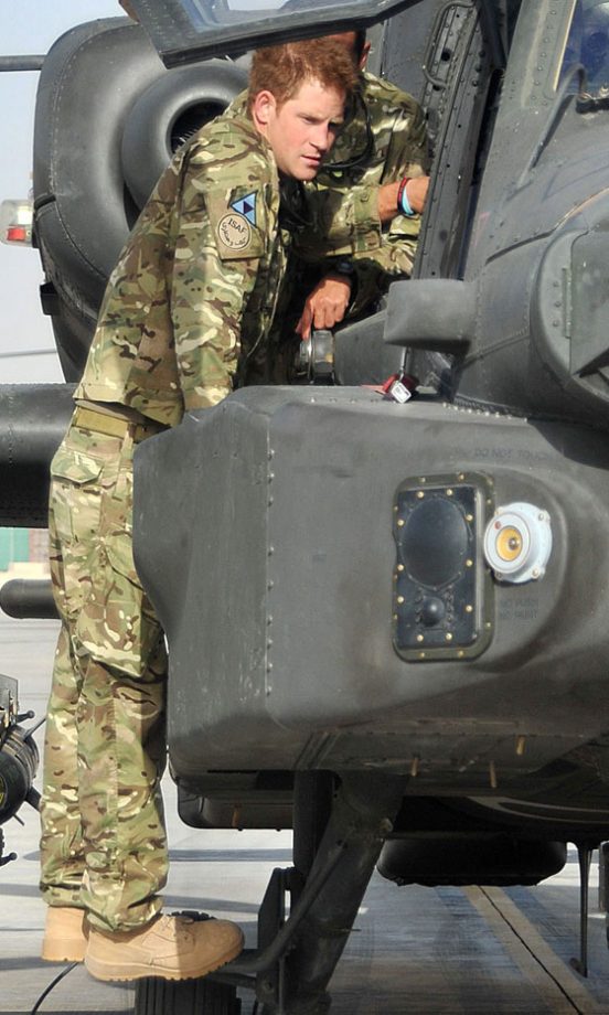 Prince Harry Looks Good In Uniform