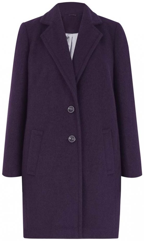 Primark AW12 Purple Crombie Coat, £35