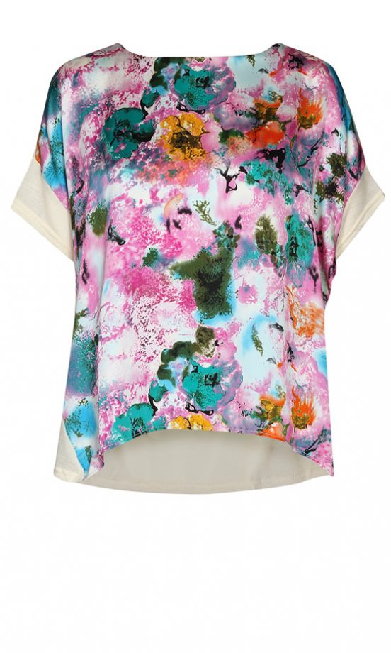 Boohoo Oriental Floral Top, £10
