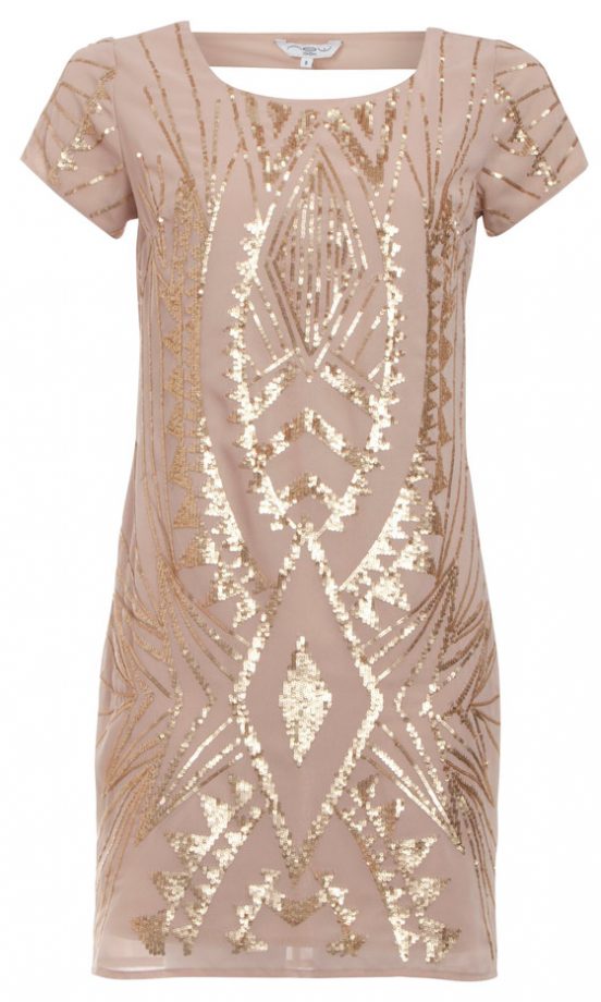 New Look Sequin Tribal Dress, £44.99
