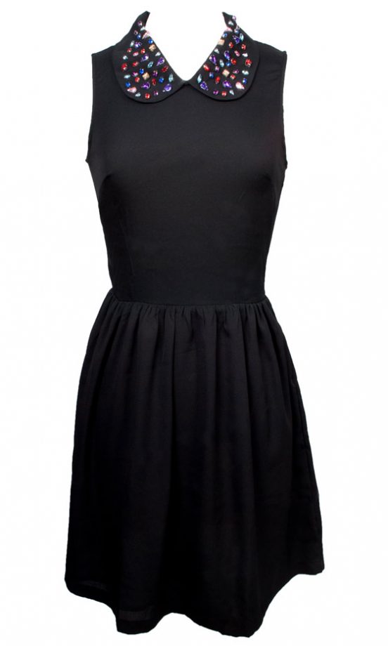 Glamorous Embellished Collar Dress, £28.99