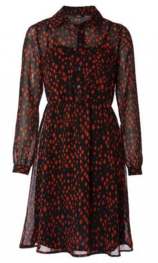 Asda Printed Shirt Dress, £16