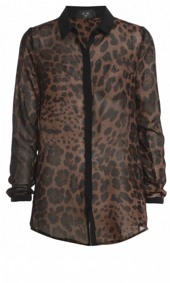 AX Paris Leopard Print Button Up Shirt, £25