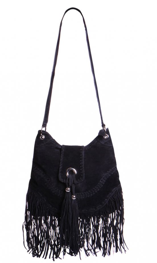Boohoo Fringed Shoulder Bag, £25