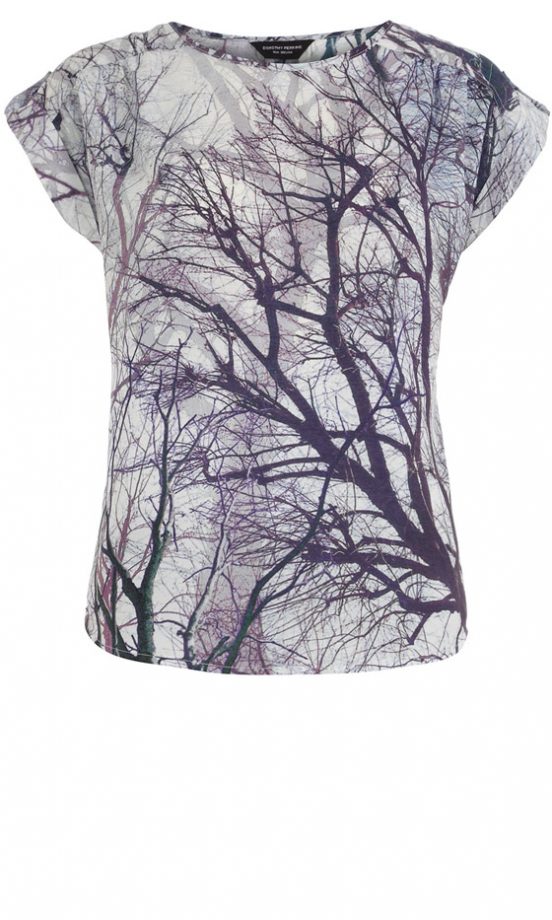 Dorothy Perkins Purple Tree Tee, £24
