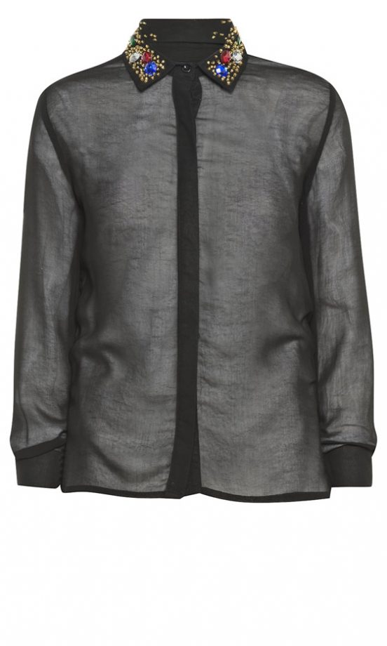 Fashion Union Jewel Collar Shirt, £22