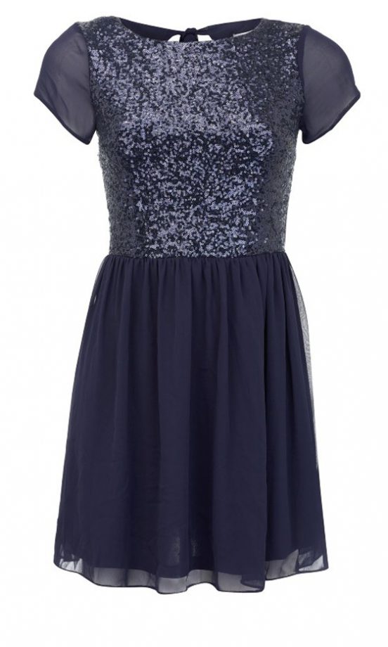 Lipsy Sequin Skater Dress, £45