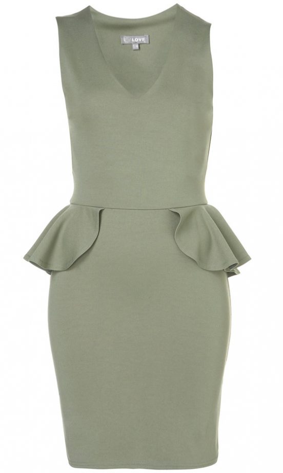 Love At Topshop Scuba Dress, £28