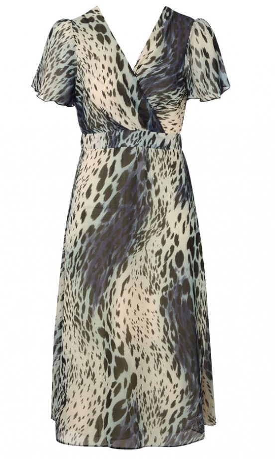 Matalan Animal Print Wrap Dress, £25