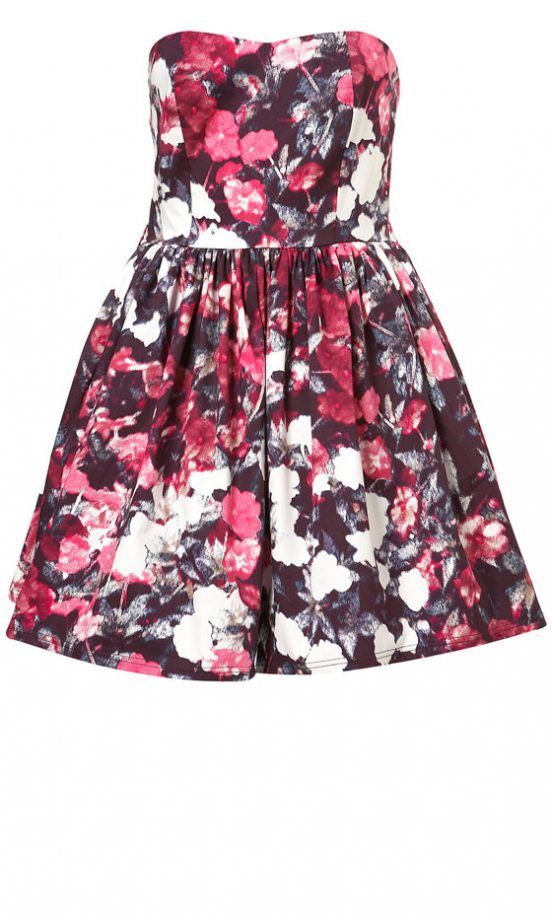 On My Love At Topshop Floral Prom Dress, £48