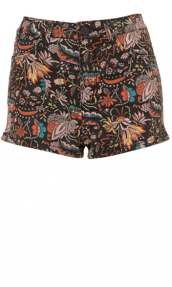 Topshop Floral Paisley Hotpants, £32
