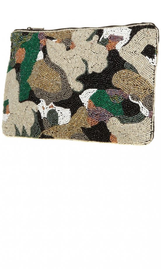 Topshop Beaded Clutch, £38