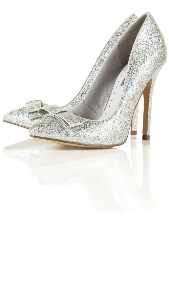 Topshop Genie Glitter Shoes, £50
