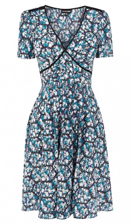 Warehouse Floral Ditsy Dress, £50
