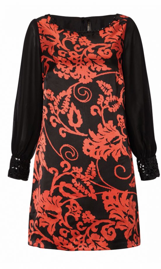 Matalan Red Floral Print Dress