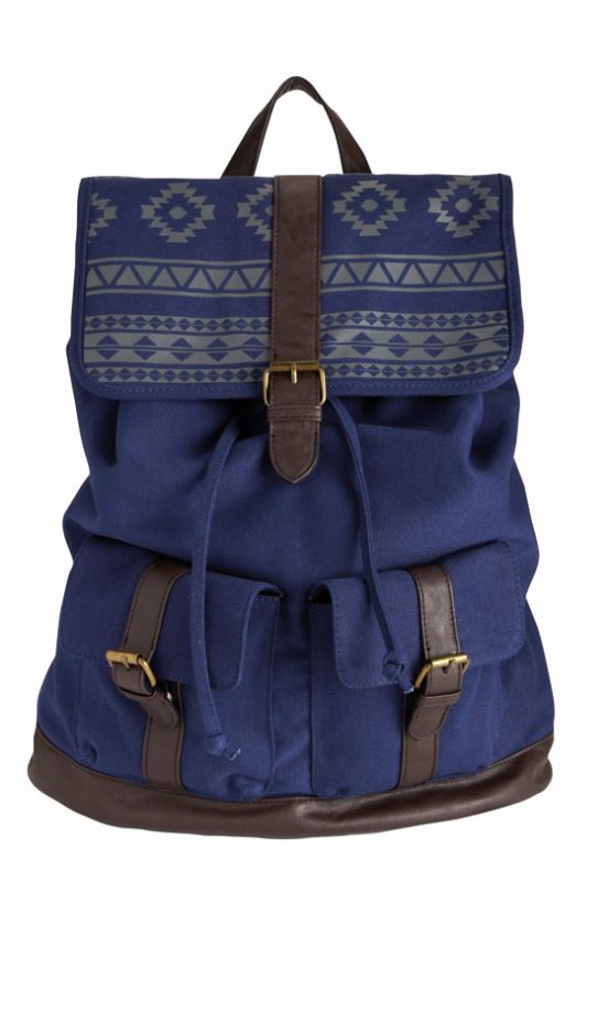 Matalan Cobalt Blue Rucksack Backpack