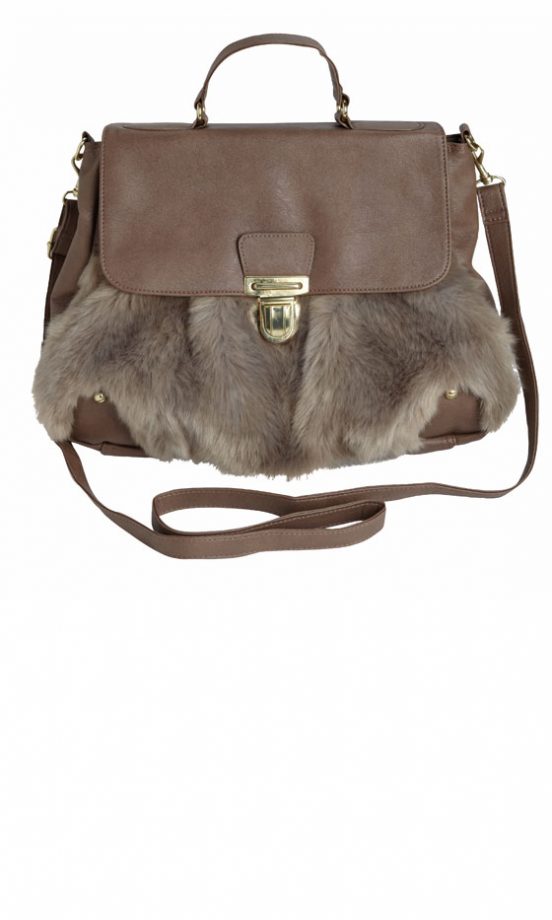 Matalan Fur Handbag