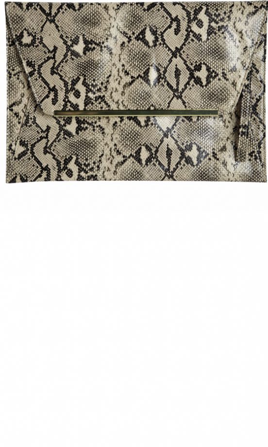Matalan Snake Print Clutch