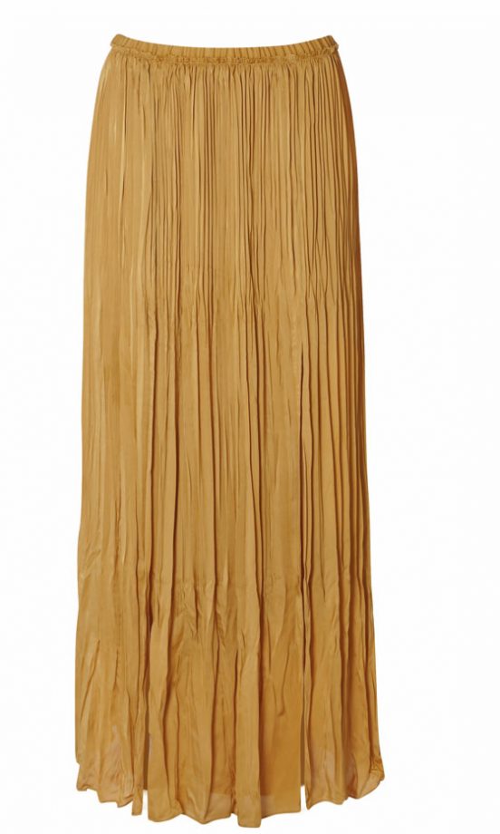Matalan Mustard Coloured Maxi Skirt