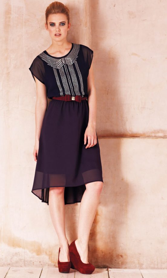 Matalan Black Top and Maxi Skirt