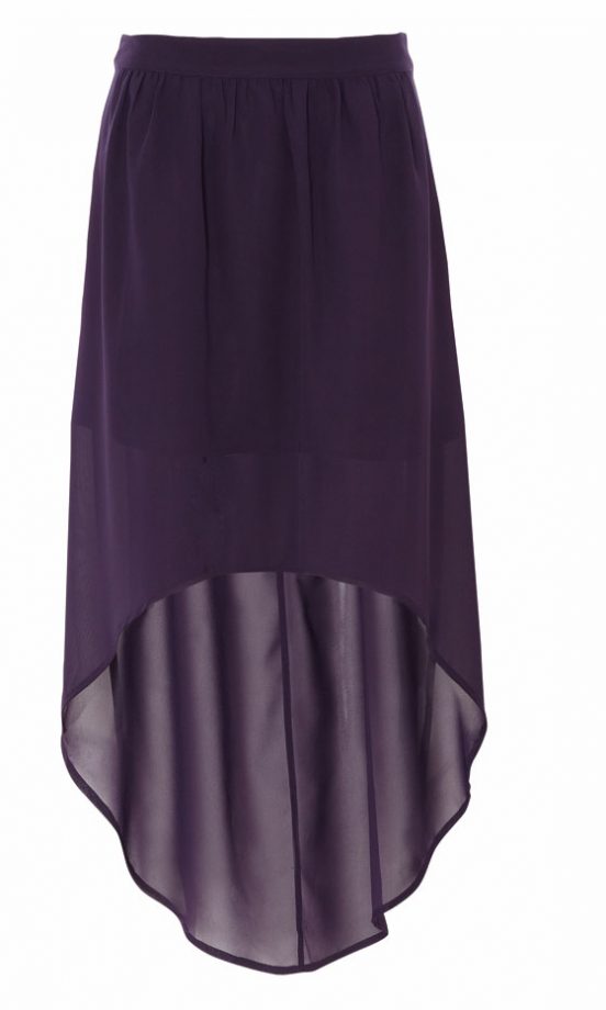Matalan Red Wine Coloured Maxi Skirt