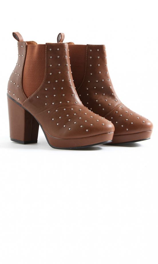 Missguided Tiziana Studded Chelsea Boots, £37.99