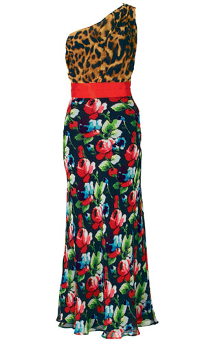 Online high street fashion shop Very's Myleene Klass Mixed Print Maxi Dress is our hot fashion buy of the day