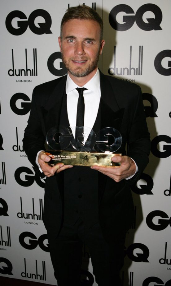 Gary Barlow At The GQ Men Of The Year Awards, 2012