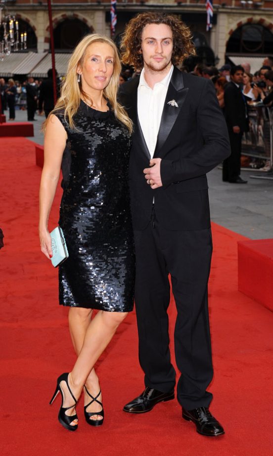 Sam Taylor Wood And Aaron Taylor Johnson At The London Premiere Of Anna Karenina, 2012