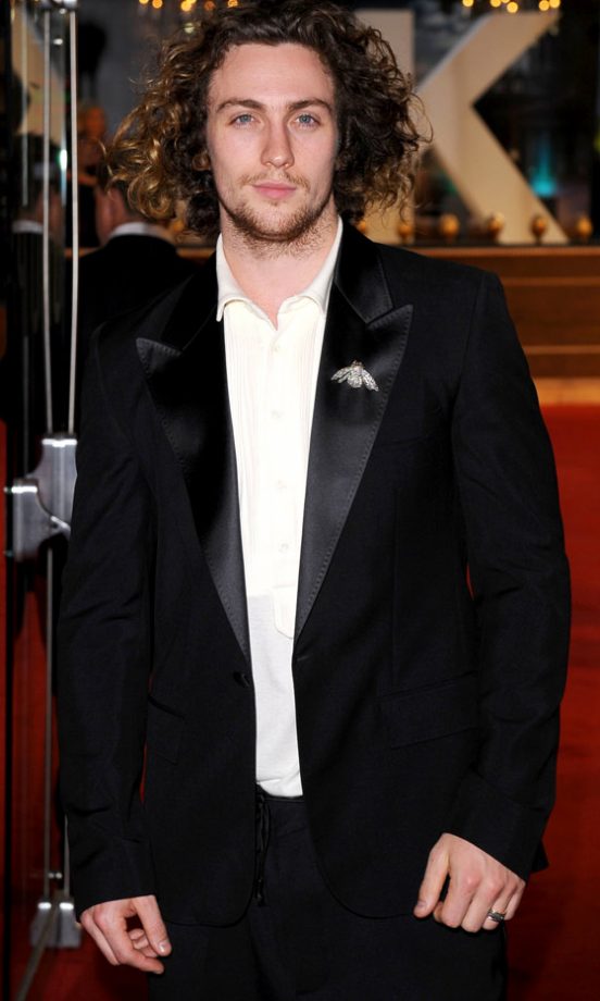 Aaron Taylor-Johnson At The London Premiere Of Anna Karenina, 2012
