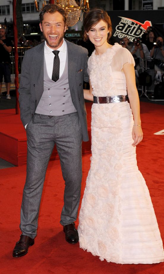 Jude Law And Keira Knightley At The London Premiere Of Anna Karenina, 2012