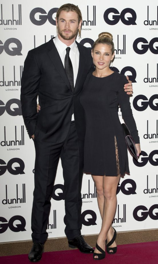 Chris Hemsworth And Elsa Pataky At The GQ Men Of The Year Awards, 2012
