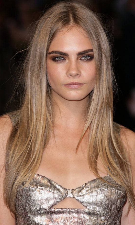 Cara Delevigne Rocked Poker Straight Long Hair In This On-Trend Blonde Shade, 2012