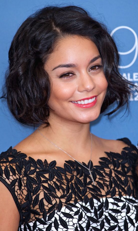 Vanessa Hudgens Glammed Up Bob Hairstyle Looks Amazing, 2012