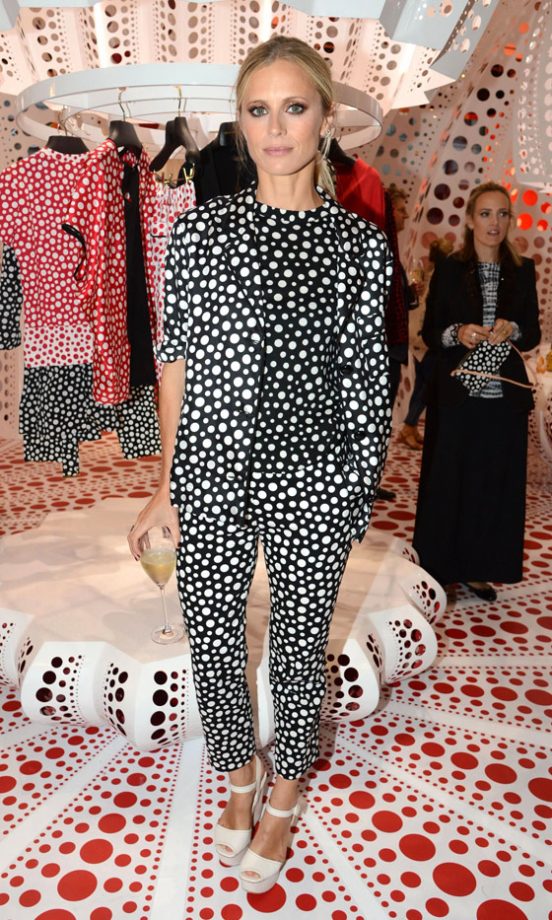 Laura Bailey At The Yayoi Kusama And Louis Vuitton Concept Store Launch, 2012