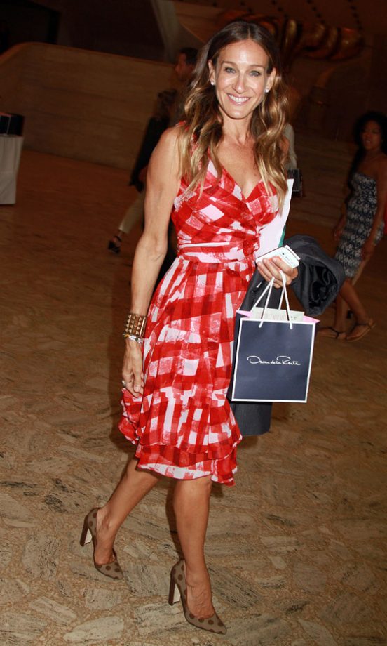 Sarah Jessica Parker At A Fashion Award Luncheon, 2012