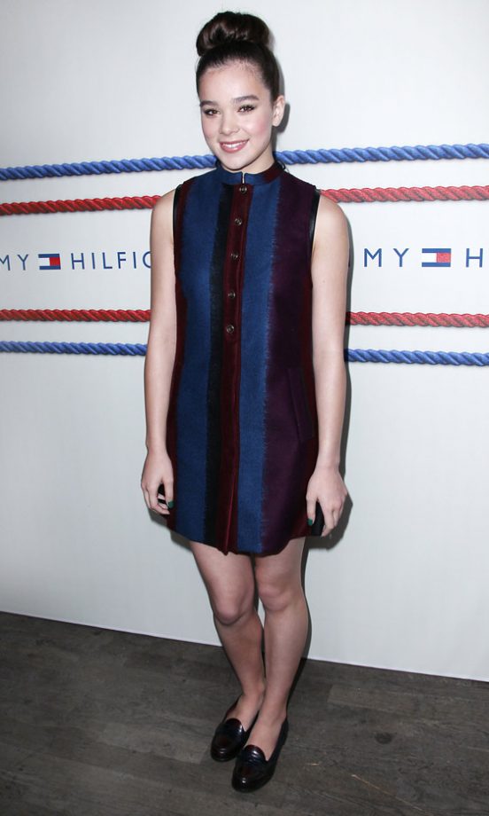 Hailee Steinfeld At The SS13 Tommy Hilfiger Show At New York Fashion Week, 2012