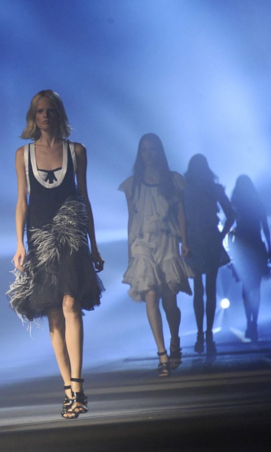 Models At The Prabai Gurung SS13 Show At New York Fashion Week, 2012