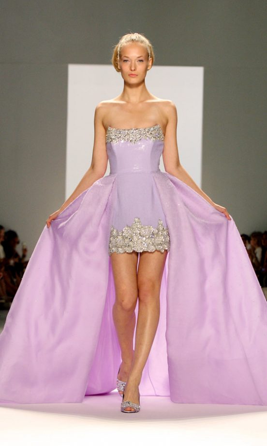Model At The Zang Toi SS13 Show At New York Fashion Week, 2012