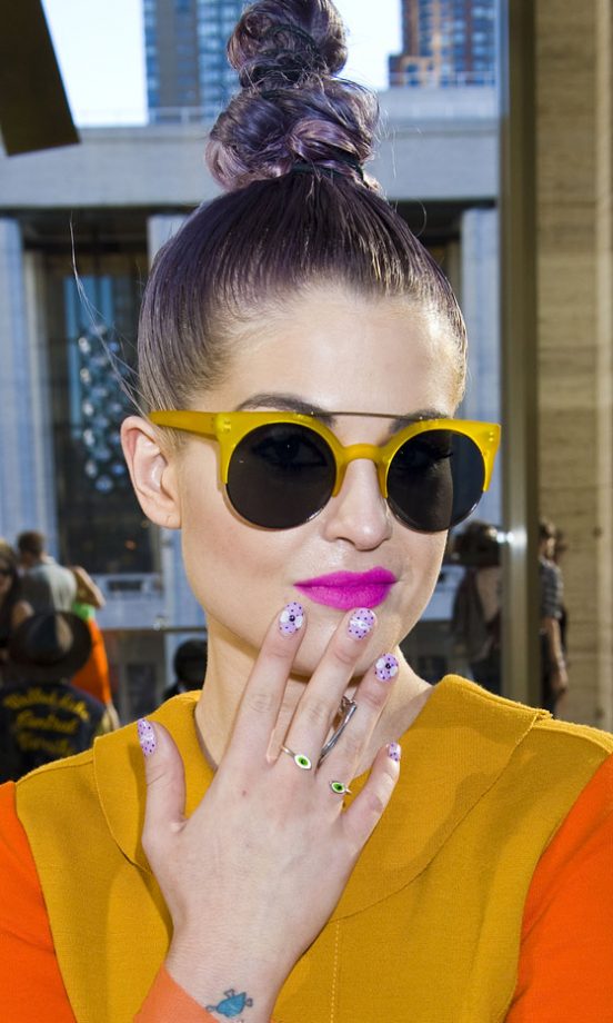 Kelly Osbourne At The Chris Benz SS13 Show At New York Fashion Week, 2012