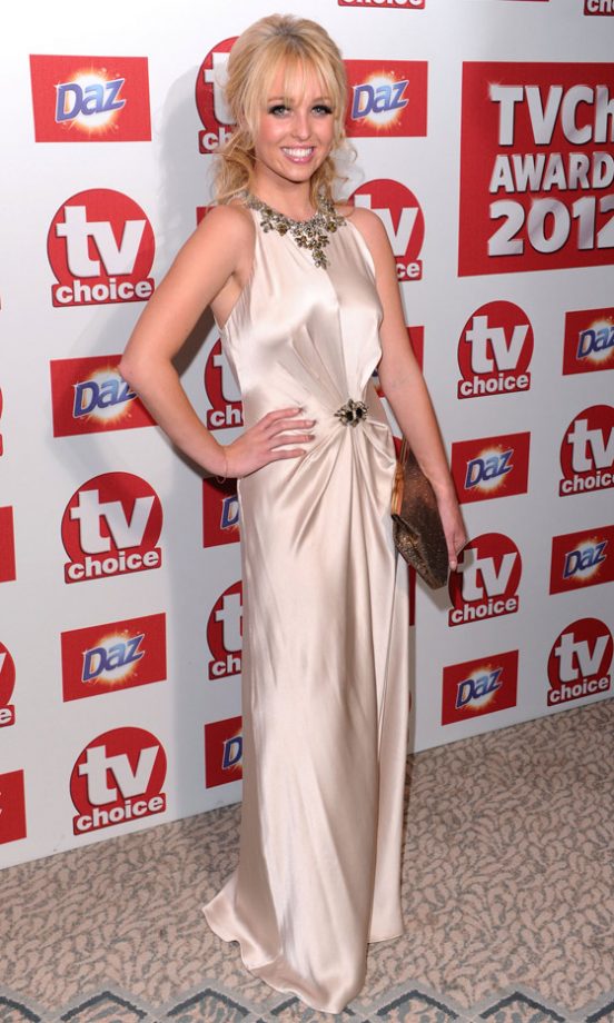 Jorgie Porter At The TV Choice Awards, 2012