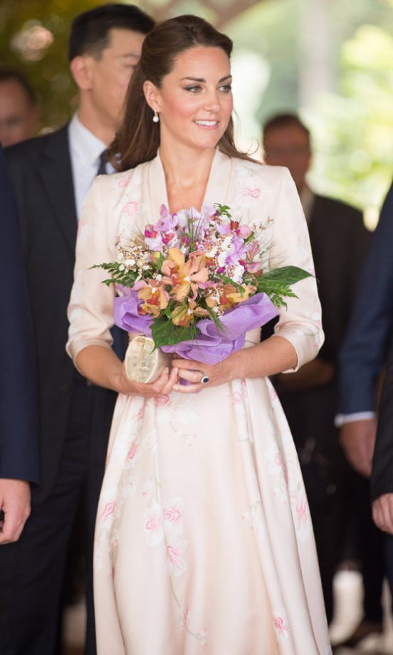 Kate Middleton In Singapore As Part Of The Diamond Jubilee Tour, 2012